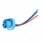 2Pcs 9007 9004 Female Wire Connector Wiring Harness Pigtail Plug Socket Adapter