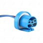 2Pcs 9007 9004 Female Wire Connector Wiring Harness Pigtail Plug Socket Adapter