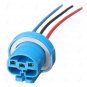 2Pcs 9007 9004 Female Wire Connector Wiring Harness Pigtail Plug Socket Adapter