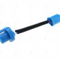 2Pcs 9004 9007 HB5 Wire Harness Extension Adapter Connector Male and Female 12V