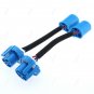 2Pcs 9004 9007 HB5 Wire Harness Extension Adapter Connector Male and Female 12V