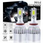 2Pcs 9012 LED Headlight Bulb Conversion Kit For GMC Sierra 1500 2500 3500 White