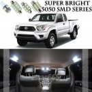 6X Xenon SMD White LED Interior Light Package Kit For 2005-2015 Toyota Tacoma
