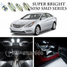 5050 SMD White LED Interior Lights Package Kit For 2011-2017 Hyundai Sonata 10pc