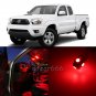 7 x Super Red LED Interior Lights Package Kit For Toyota Tacoma 2005 - 2015