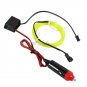 2M EL Wire Lemon Green Cold Light Line Strip Neon Lamp Atmosphere Unique Decor