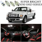 5050 SMD White LED Interior Lights Package Kit For 1999-2010 Ford Super Duty 8pc