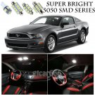 5050 SMD White LED Interior Lights Package Kit For 2010-2014 Ford Mustang 7pcs