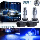 881 898 3030SMD Ultra Blue LED Projector Fog Light DRL Bulb Bright Driving Lamp