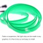 3M Green 12V EL Wire Cold light StripNeon Lamp Car Atmosphere Light Unique Decor