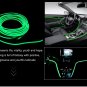 3M Green 12V EL Wire Cold light StripNeon Lamp Car Atmosphere Light Unique Decor
