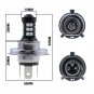2x 30-3030SMD H4 LED Ultra Blue Car Fog Daytime Running Light Bulb Driving Lamp