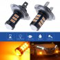 H7 30SMD LED Fog Light Bulbs Car Driving Lamp Amber Yellow Daytime Running Light
