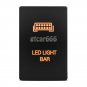 12V 3A Push Switch Orange LED For Toyota 4Runner Tacoma 100 series LED LIGHT BAR