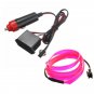3M Universal Car Interior Decorative Wire Atmosphere Strip Cold Light Line Pink