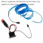 2M EL Wire Universal Car Blue Cold Light Lamp Strip Atmosphere Interior Decor