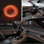 2M Orange Cold light EL-Wire Car Interior Unique Decor Fluorescent Neon Strip