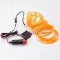 2M Orange Cold light EL-Wire Car Interior Unique Decor Fluorescent Neon Strip