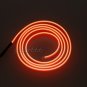 2M Orange Cold light EL-Wire Car Interior Unique Decor Fluorescent Neon Strip