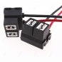 2Pcs H7 Ceramic Wire Auto Car Head Light Bulb Socket Harness Connector Decoder