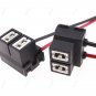 2Pcs H7 Ceramic Wire Auto Car Head Light Bulb Socket Harness Connector Decoder