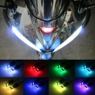 RGB Colorful Front LED DRL Daytime Running Lights Bulb For Yamaha R1 2002-2007
