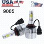 Pair LED Headlight Kit 9005 HB3 H10 9140 9145 1400W 6000K 210000LM Bulbs US