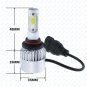 Pair LED Headlight Kit 9005 HB3 H10 9140 9145 1400W 6000K 210000LM Bulbs US