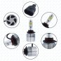 Pair LED Headlight Kit 9005 HB3 H10 9140 9145 1400W 6000K 210000LM Bulbs US