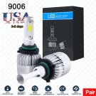 LED Headlight Kit 9006 HB4 9012 6000K 1400W 210000LM Fog Bulbs Pair 50000hrs US