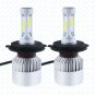 H4 LED Headlight Bulbs Conversion Kit COB 1400W 210000LM 6K Hi/Lo beam Lamps US