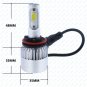 2x H8 H9 H11 LED Headlight Bulb Low Beam Fog Light 1400W 210000LM High Power US