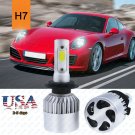H7 1400W LED Headlight Conversion Bulbs High Low Beams 6000K White 2Pcs US