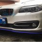 2.5M PU Black & Blue Front Bumper Lip Splitter Spoiler Chin Protector For Honda