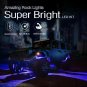 8x RGB CREE LED Rock Light Truck Boat Under Body Trail Rig bluetooth Wireless
