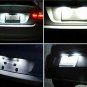 White Reverse Backup + License Plate Light LED Bulbs For 2005-2013 Corvette C6