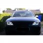 4 White For Ford Mondeo Mk3 2002-2007 Cotton Angel Eye Halo Ring Demon Devil Kit