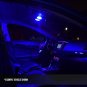 Blue LED Interior Light Lamp Package Kit 10Pcs Fit 2005 - 2012 Nissan Pathfinder