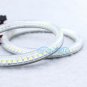 White SMD LED Angel Eye Halo Ring Retrofit Headlight For Hyundai Tiburon - 4Pcs