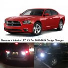 18 x White LED Interior Bulbs + Reverse + Tag Lights For 2011-2014 Dodge Charger