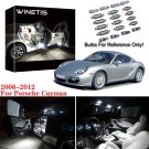 13x Xenon White LED Interior Lights Package Kit For Porsche Cayman 2006 - 2012