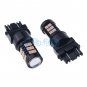 2x Super Pink High Power LED Car Daytime Running Lights DRL Bulbs 3157 3156 4157