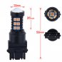 2x Super Pink High Power LED Car Daytime Running Lights DRL Bulbs 3157 3156 4157