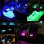 RGB Smart LED Interior Under Dash Footwell Accent Lights USB Charger APP Control