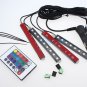 Glow Full Color LED Interior Kit FootWell Floor Seats Inside Light For Toyota