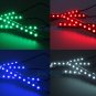 Glow Full Color LED Interior Kit FootWell Floor Seats Inside Light For Toyota