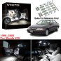 LED Bulbs For Mazda 626 1998-2002 (6 Pieces) Cool White Car Interior Lights Kit