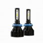 H11 LED Headlight Kit Low Beam Bulb Super Bright 243000LM 6000K White COB Chips