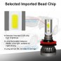 2x COB LED Headlight Kit H11 6000K 110W Low Beam Bulb for Honda Civic 2016-2017