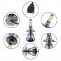 2Pcs H7 LED COB Dual Mode Fog Light Color Blue 10000k DRL Kit 2400LM Car Lamp